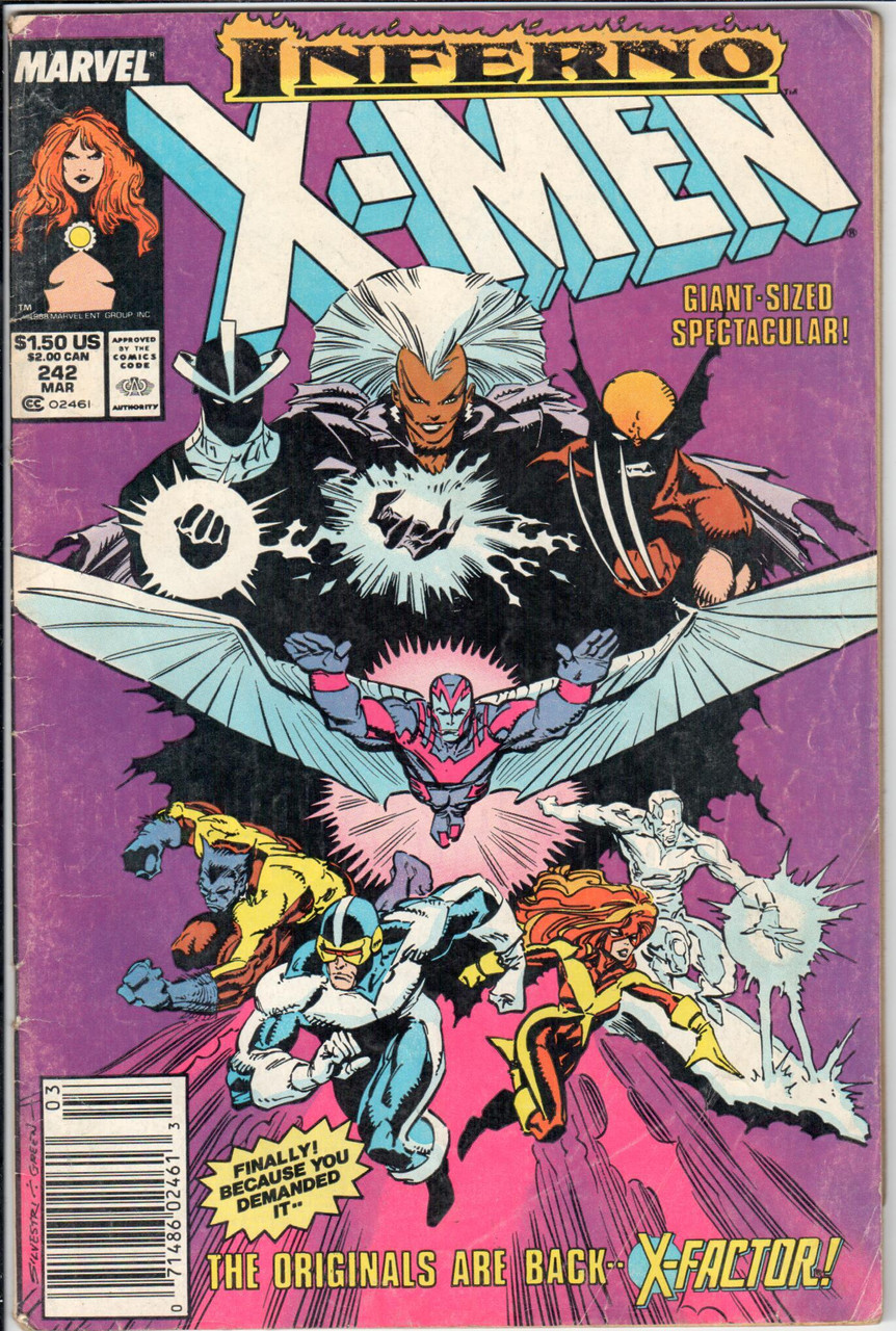 Uncanny X-Men (1963 Series) #242 VG- 3.5