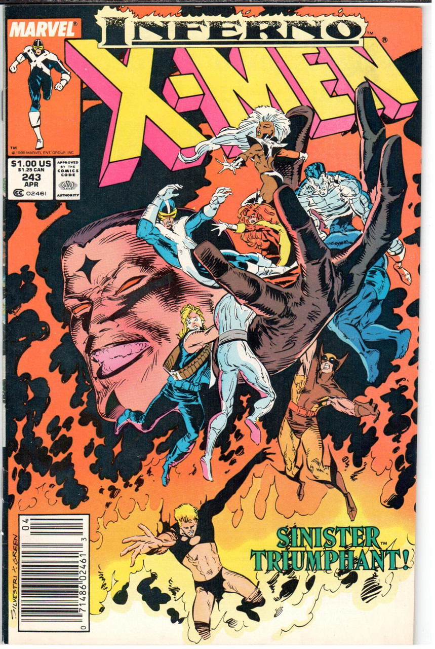 Uncanny X-Men (1963 Series) #243 Newsstand NM- 9.2