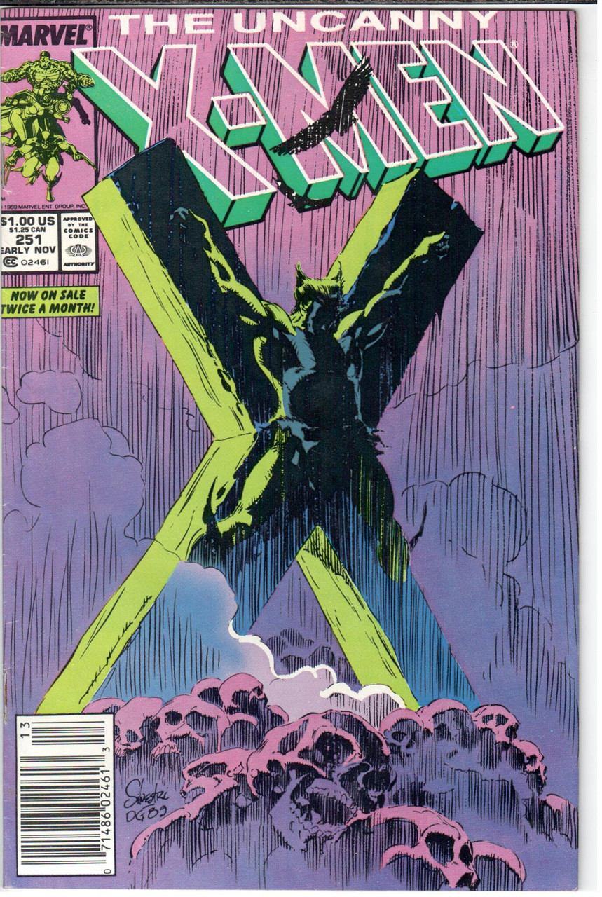 Uncanny X-Men (1963 Series) #251 Newsstand VF 8.0