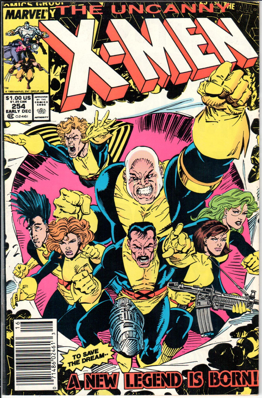 Uncanny X-Men (1963 Series) #254 Newsstand NM- 9.2