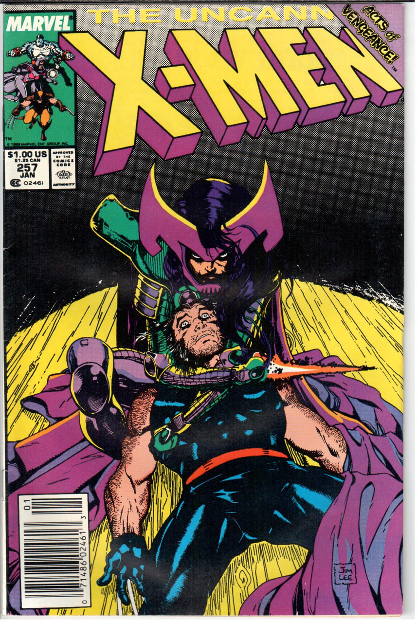 Uncanny X-Men (1963 Series) #257 Newsstand VF 8.0