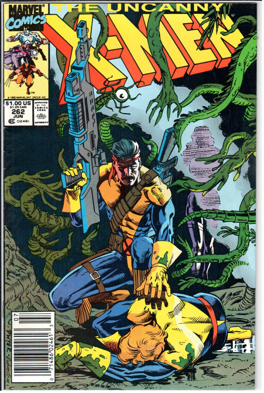 Uncanny X-Men (1963 Series) #262 Newsstand VF- 7.5