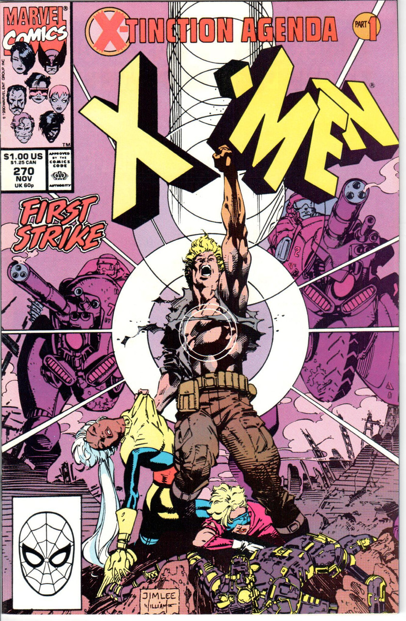 Uncanny X-Men (1963 Series) #270 NM- 9.2