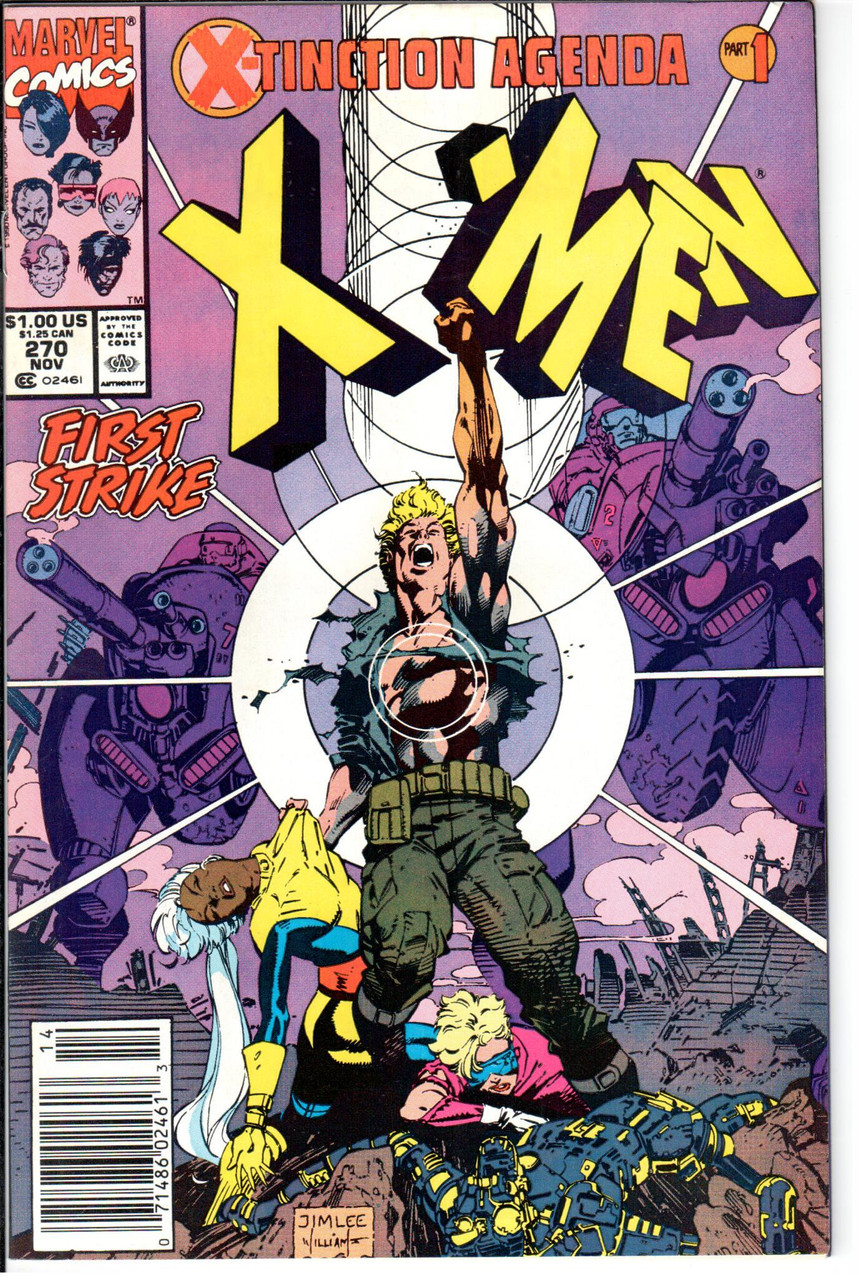 Uncanny X-Men (1963 Series) #270 Newsstand NM- 9.2