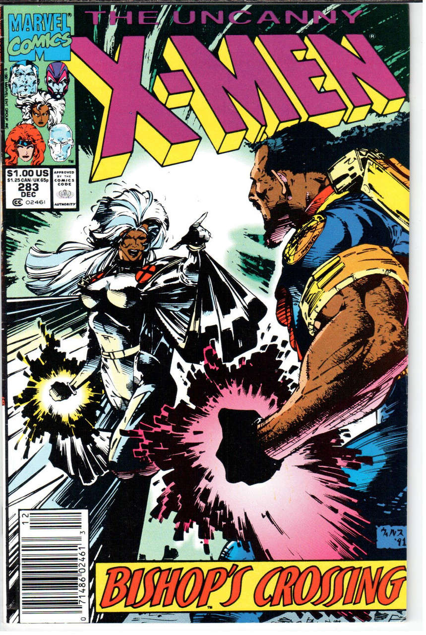 Uncanny X-Men (1963 Series) #283 Newsstand NM- 9.2