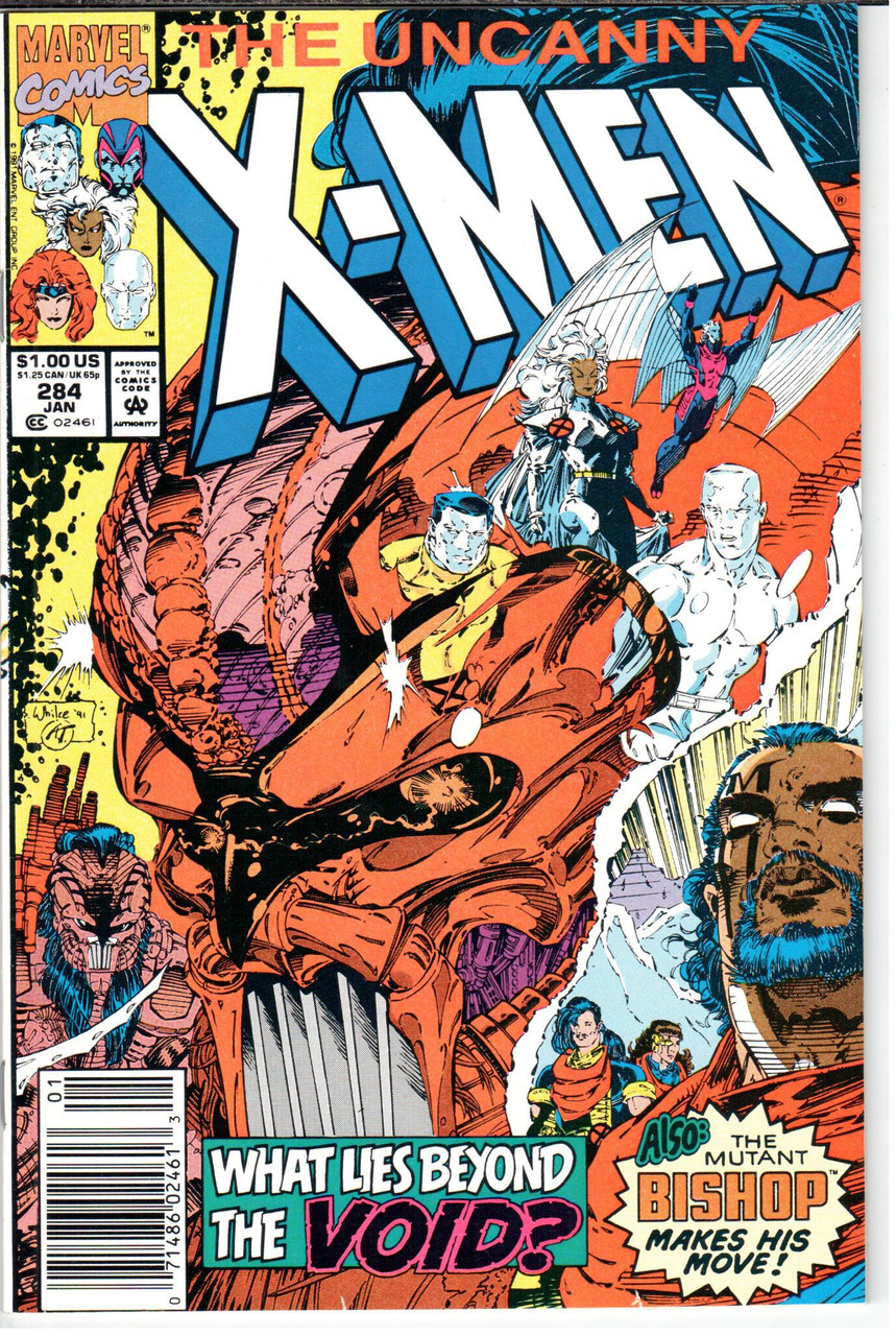 Uncanny X-Men (1963 Series) #284 Newsstand NM- 9.2