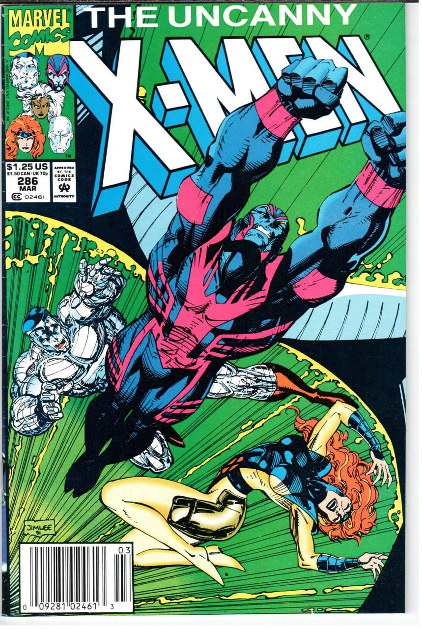 Uncanny X-Men (1963 Series) #286 Newsstand VF 8.0