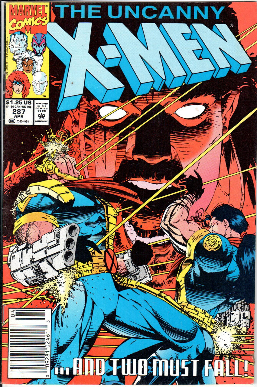 Uncanny X-Men (1963 Series) #287 Newsstand VF 8.0