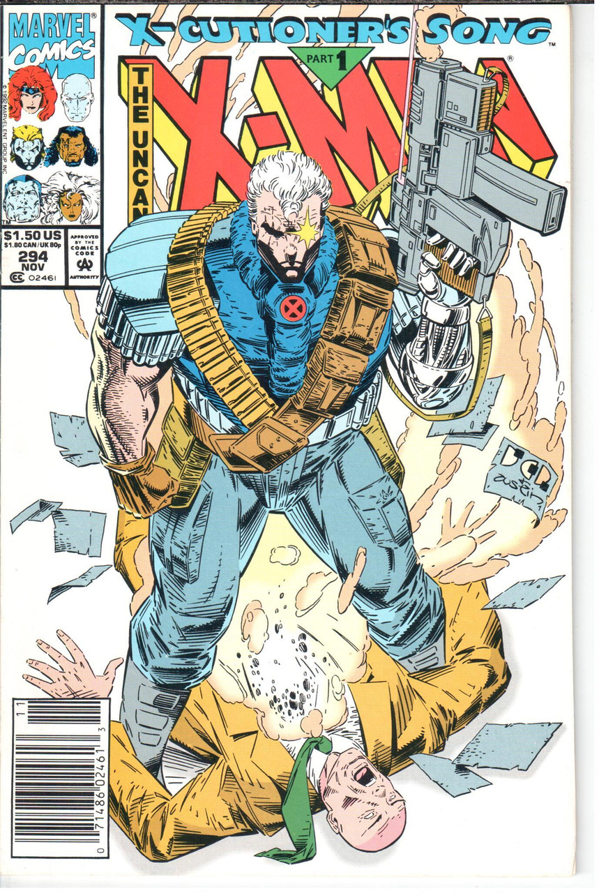 Uncanny X-Men (1963 Series) #294 Unbagged Newsstand NM- 9.2