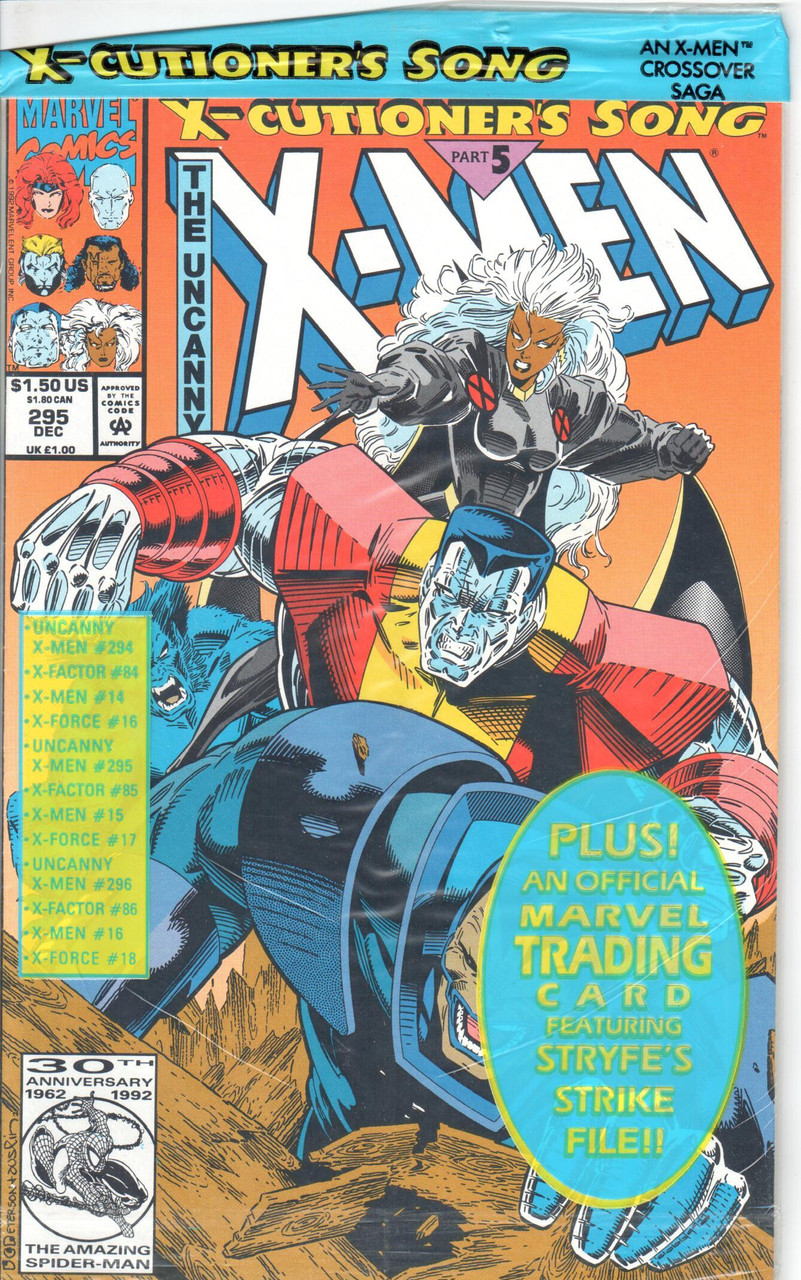 Uncanny X-Men (1963 Series) #295 Bagged NM- 9.2