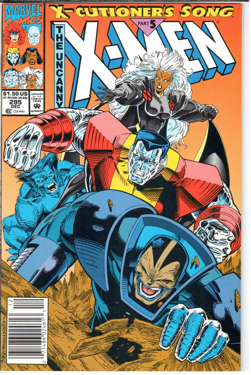 Uncanny X-Men (1963 Series) #295 Unbagged Newsstand NM- 9.2