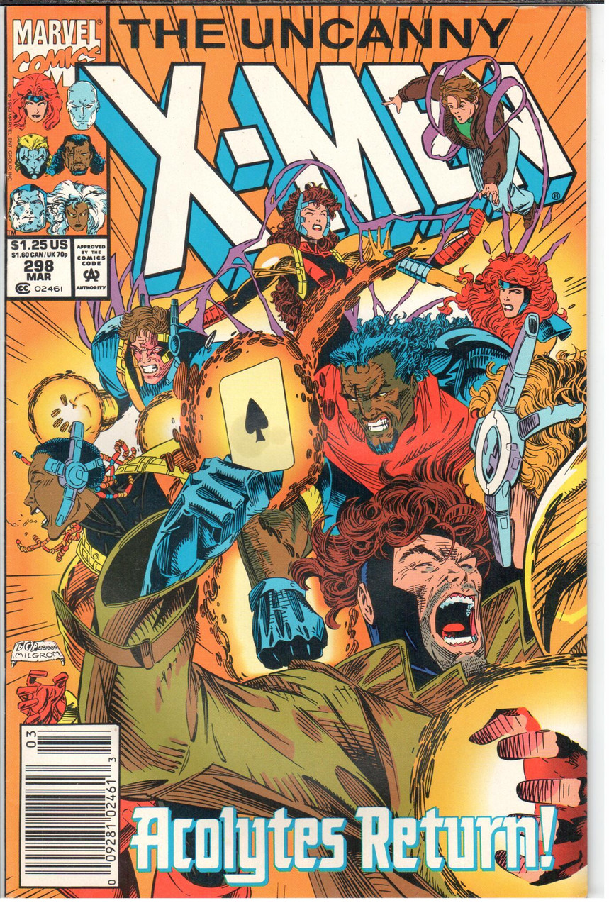 Uncanny X-Men (1963 Series) #298 Newsstand NM- 9.2