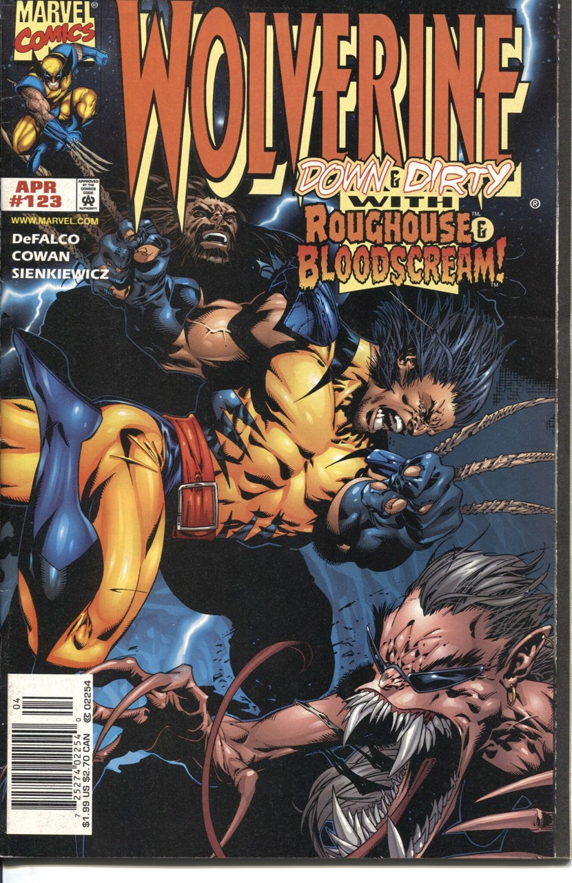 Wolverine (1988 Series) #123  Newsstand
