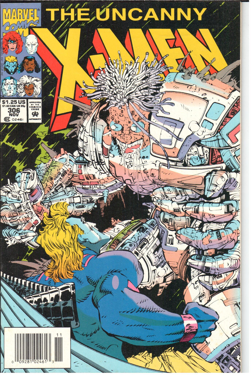 Uncanny X-Men (1963 Series) #306 Newsstand NM- 9.2