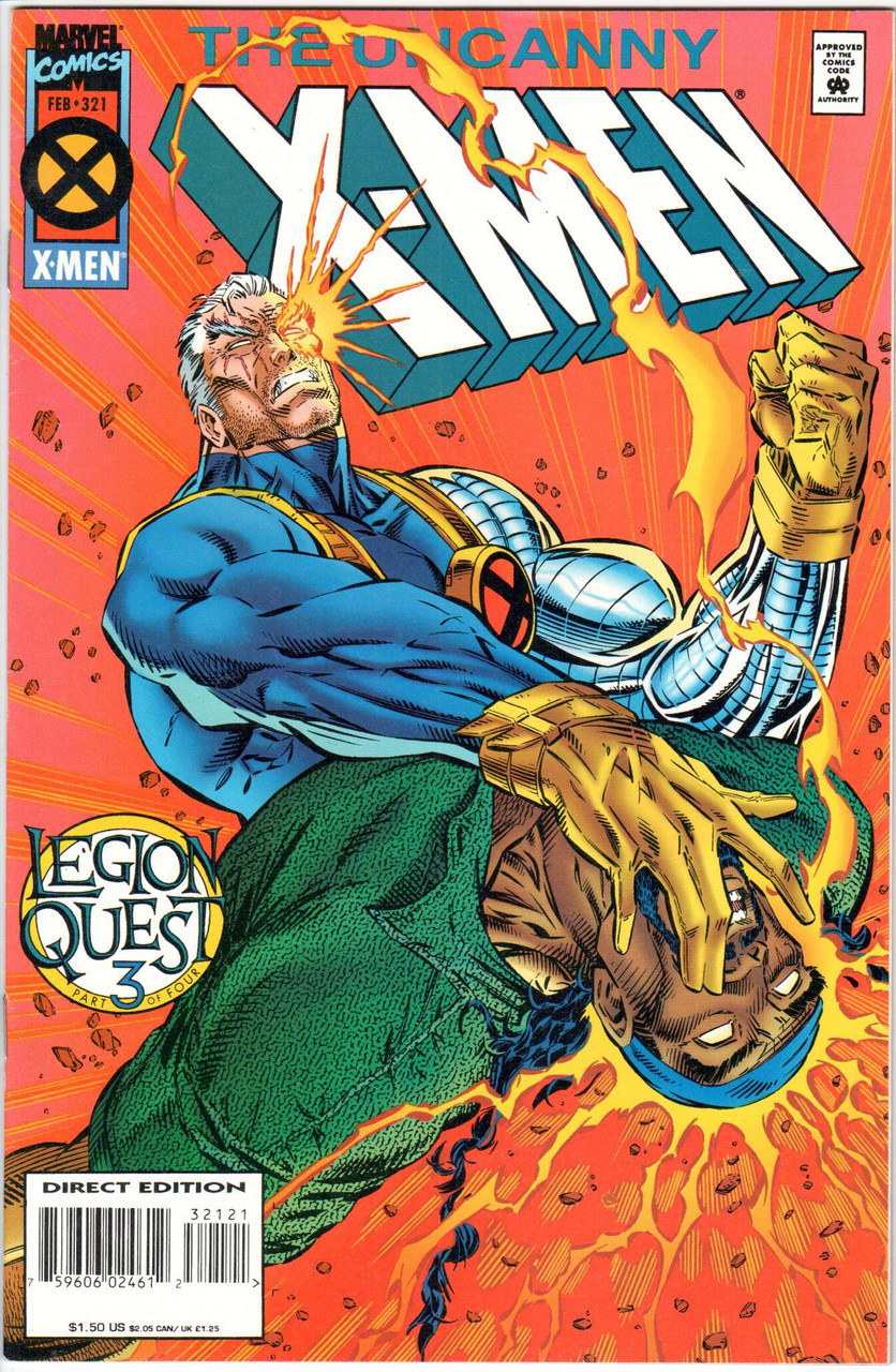 Uncanny X-Men (1963 Series) #321 Non Deluxe NM- 9.2