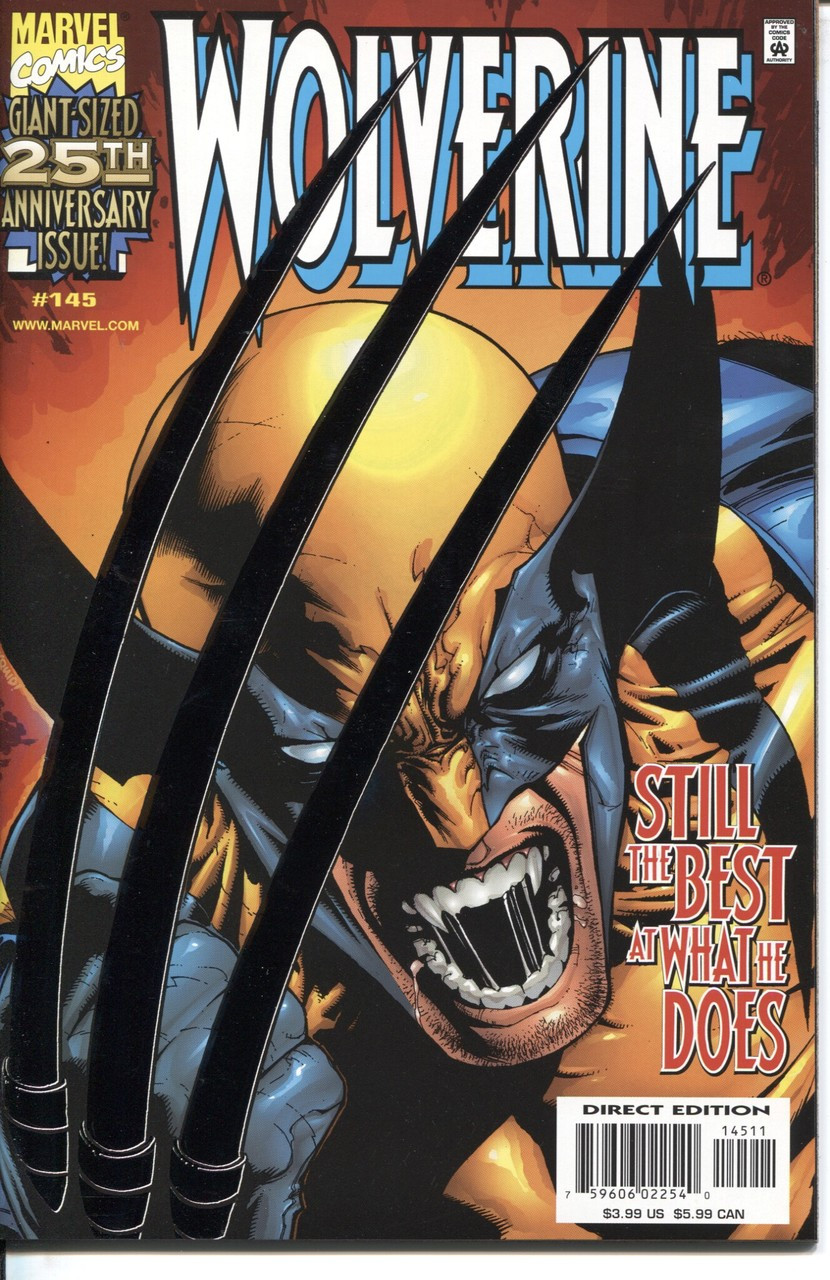 Wolverine (1988 Series) #145 Foil Not Stamped