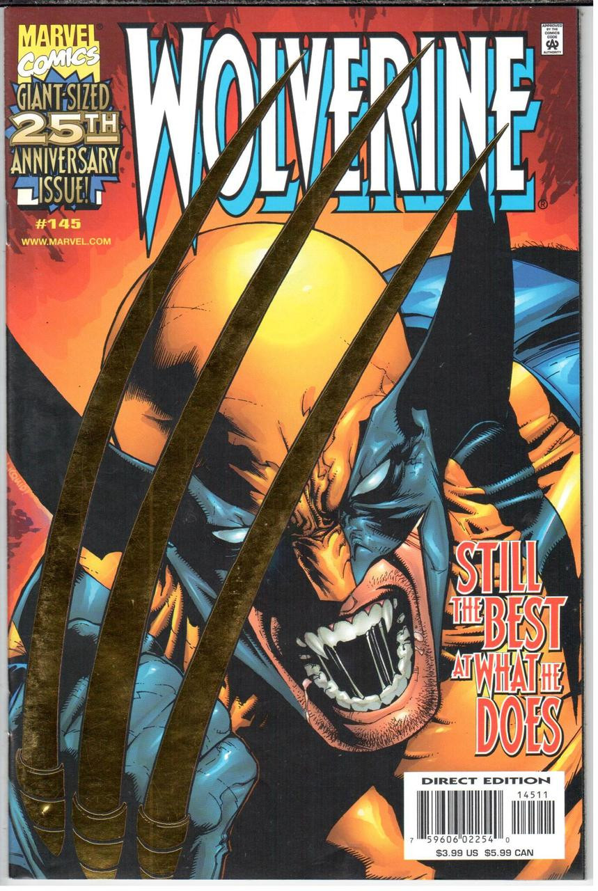 Wolverine (1988 Series) #145 Foil Stamped