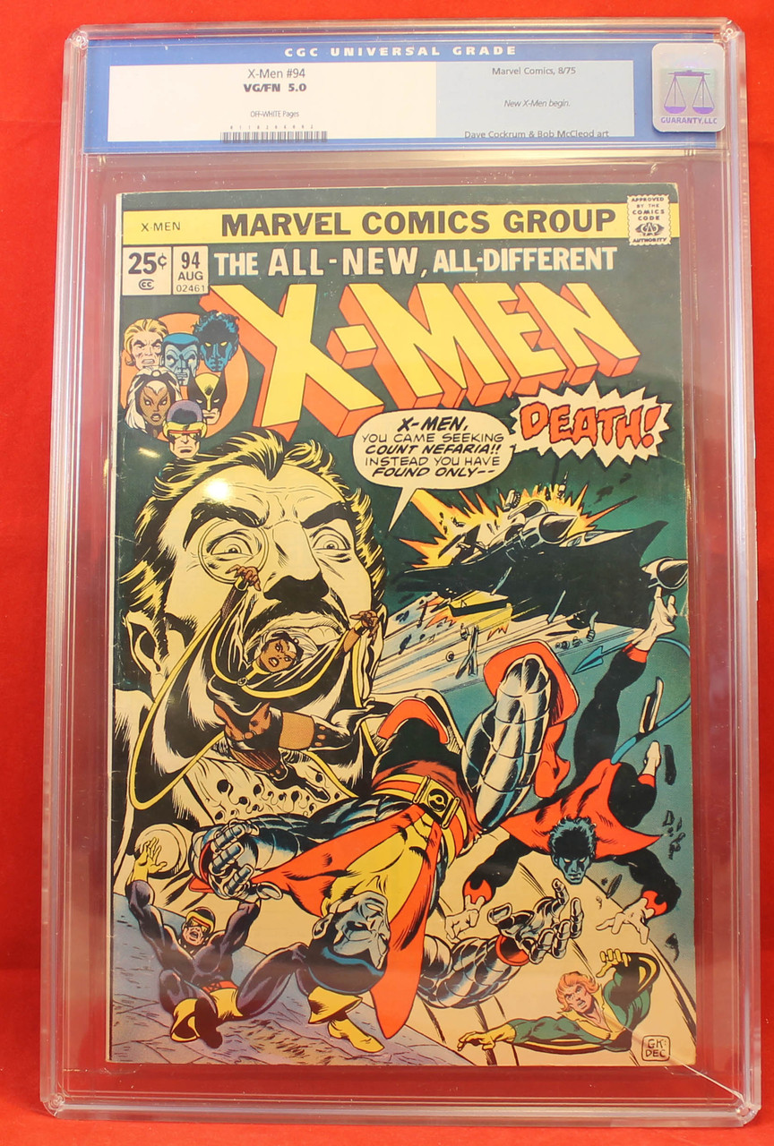 Uncanny X-Men (1963 Series) #94 CGC 0118206002 VG/FN 5.0