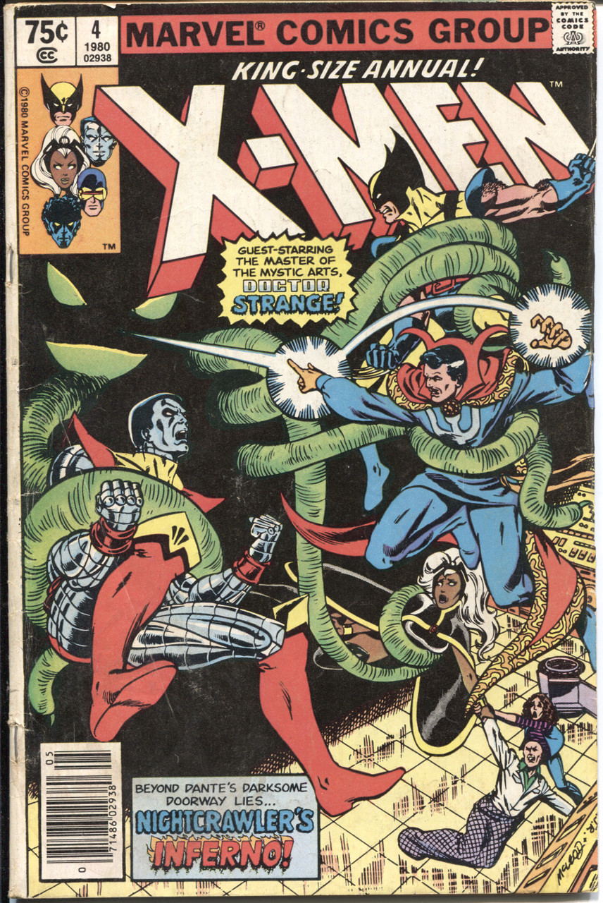 Uncanny X-Men (1963 Series) #4 Annual VG+ 4.5