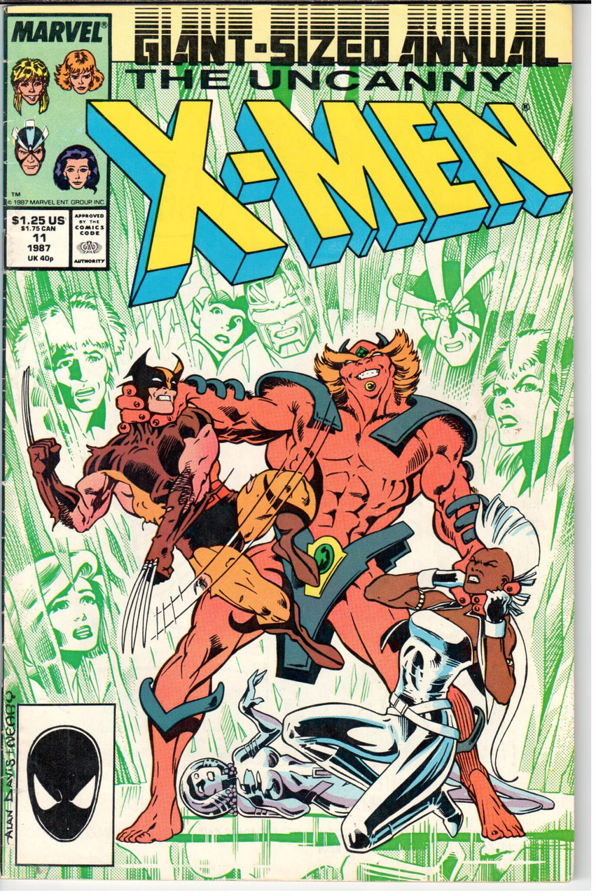 Uncanny X-Men (1963 Series) #11 Annual Newsstand FN+ 6.5