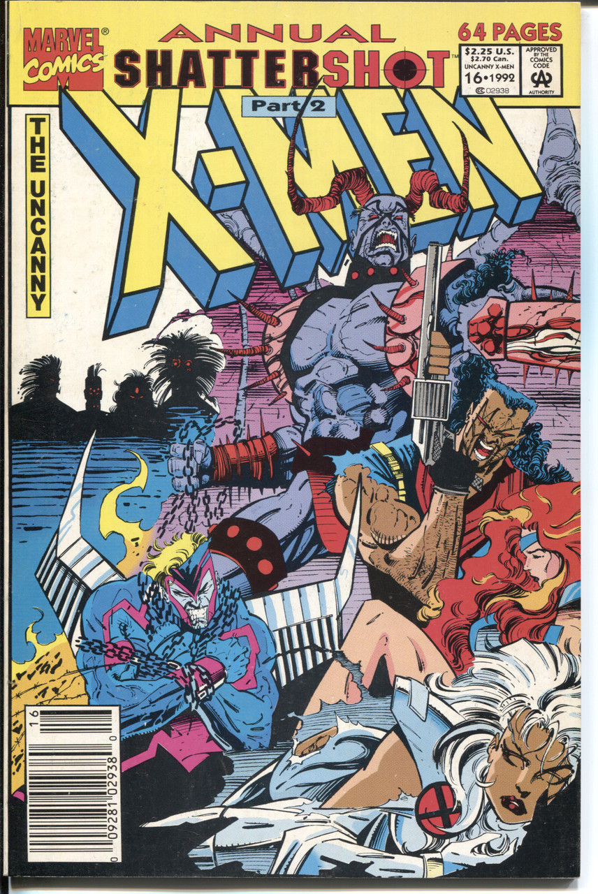 Uncanny X-Men (1963 Series) #16 Annual Newsstand NM- 9.2