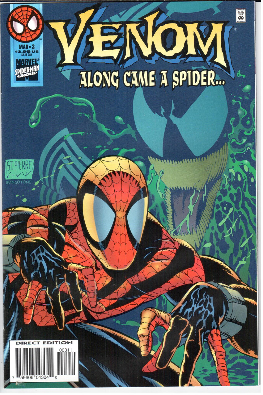 Venom Along Came a Spider #3 NM- 9.2