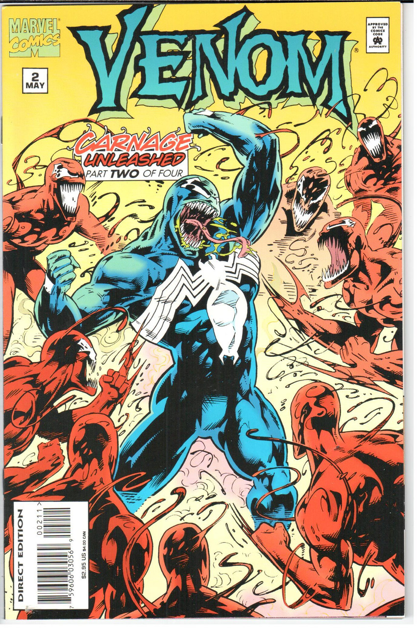 Venom Carnage Unleashed (1995 Series) #2 NM- 9.2
