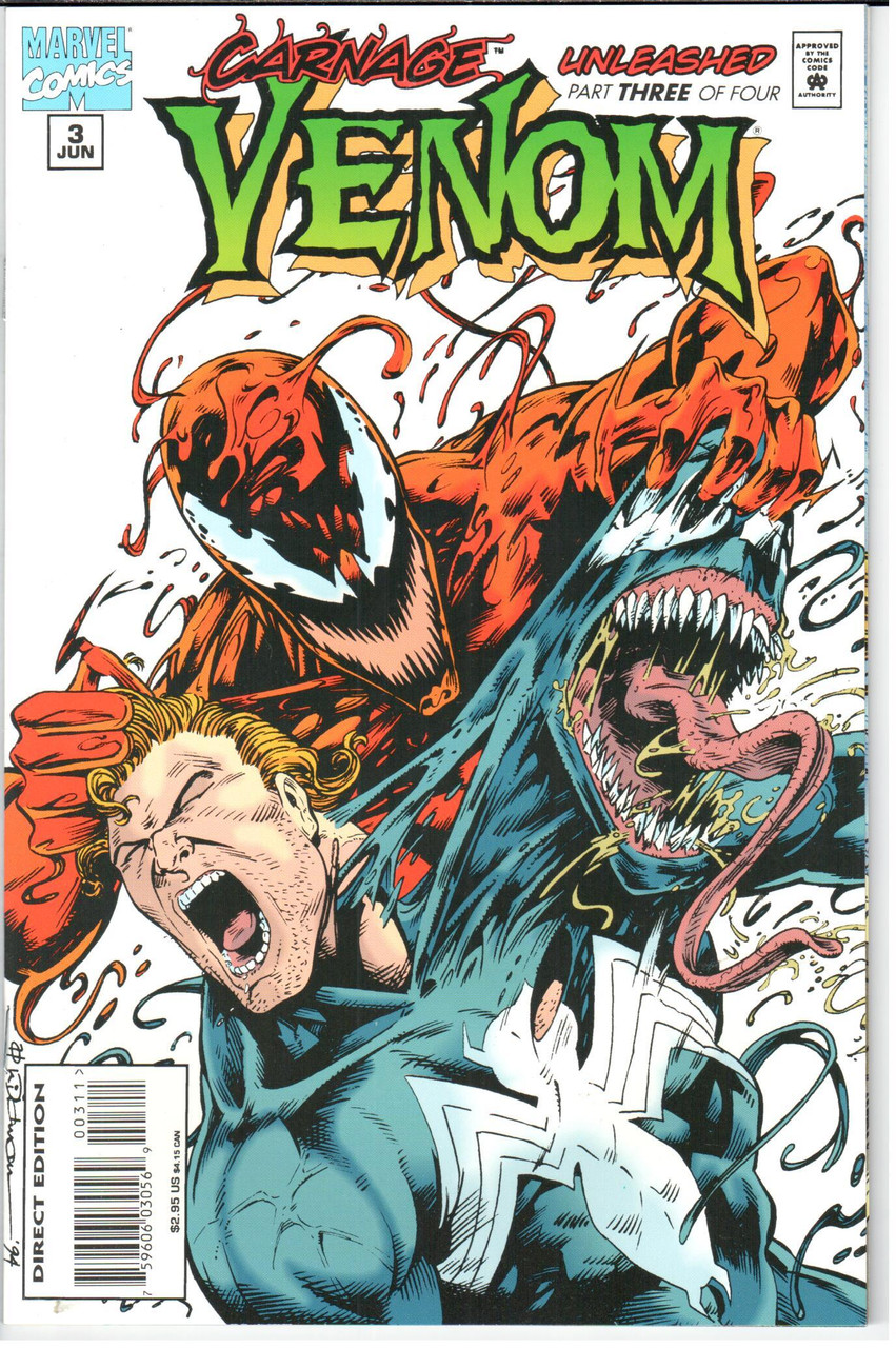 Venom Carnage Unleashed (1995 Series) #3 NM- 9.2