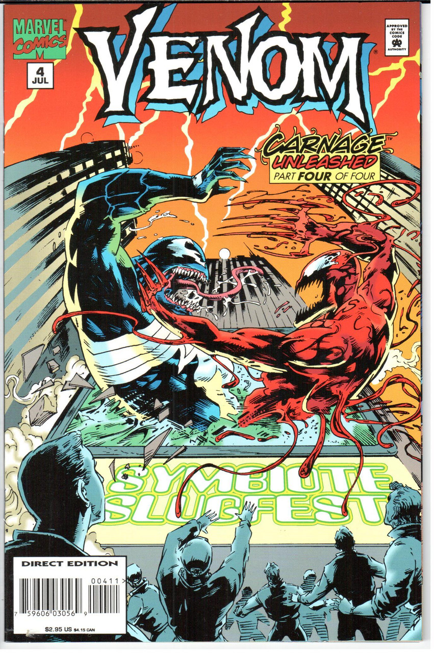 Venom Carnage Unleashed (1995 Series) #4 NM- 9.2