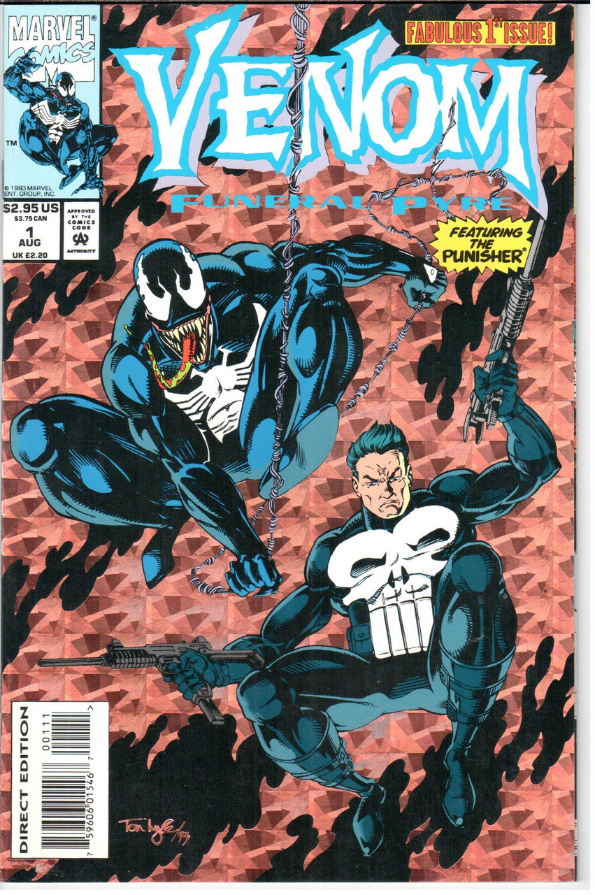 Venom Funeral Pyre (1993 Series) #1 NM- 9.2