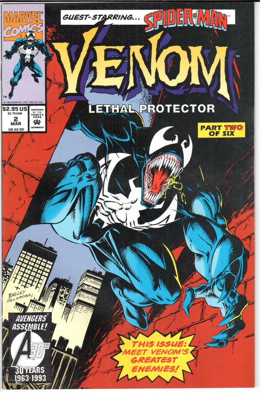 Venom Lethal Protector (1993 Series) #2 VF 8.0