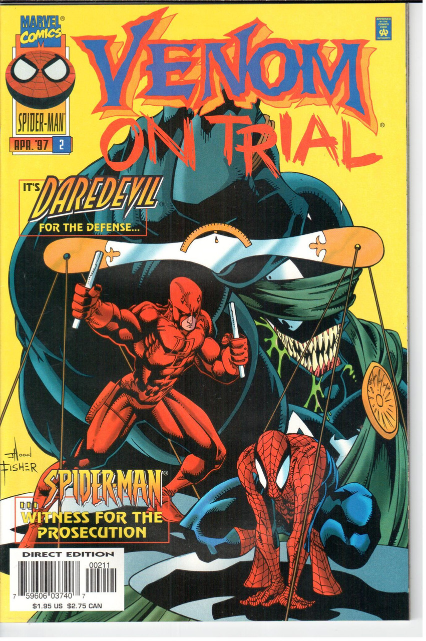 Venom On Trial (1997 Series) #2 NM- 9.2