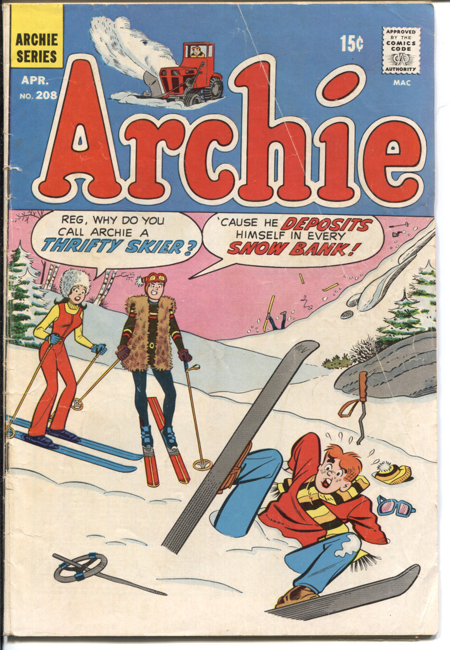 Archie (1943 Series) #208 GD/VG 3.0