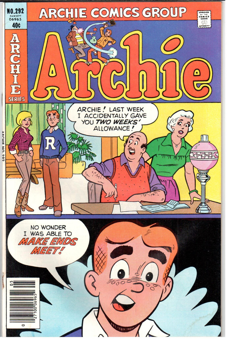 Archie (1943 Series) #292 FN/VF 7.0