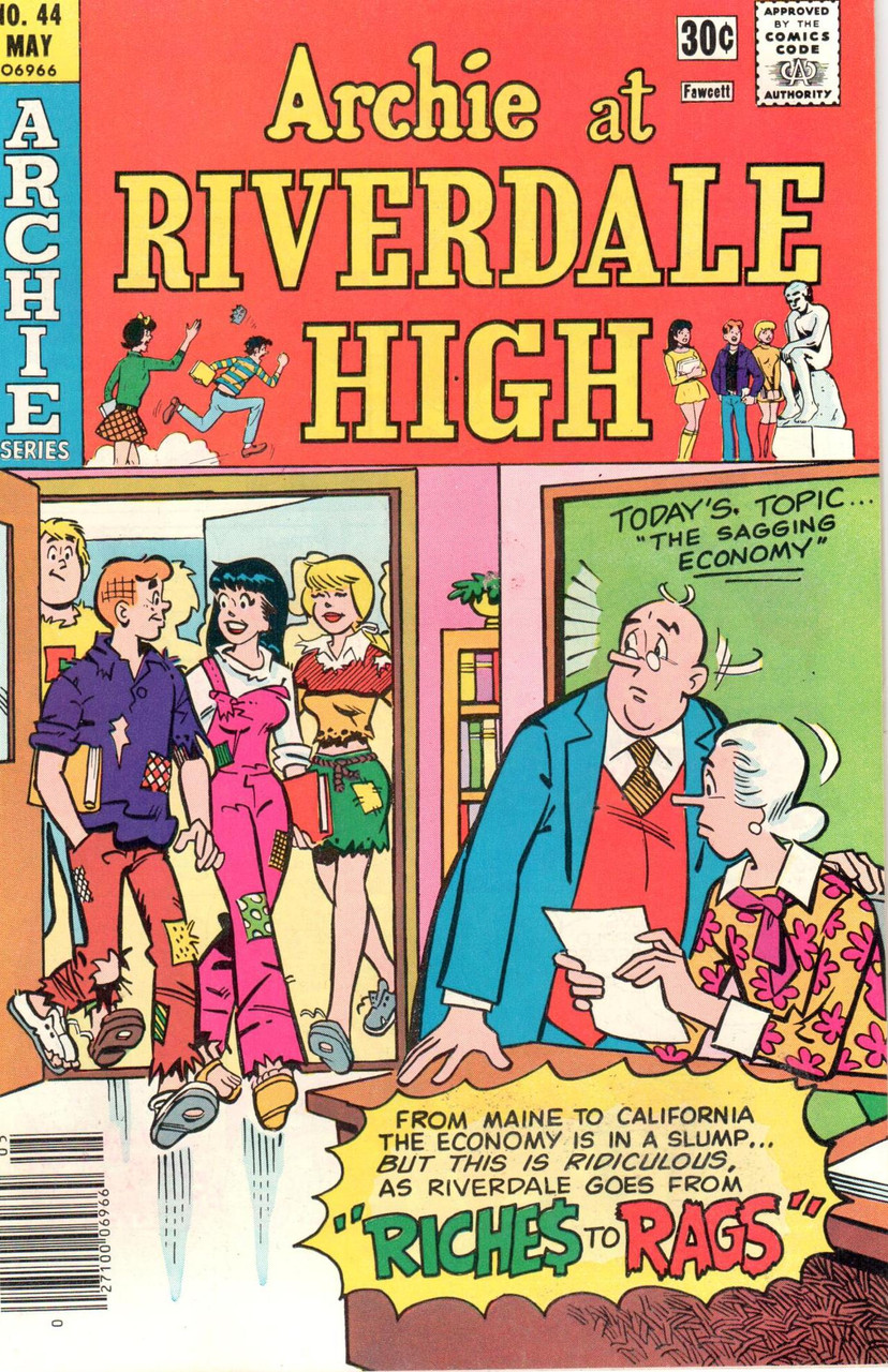Archie at Riverdale High (1972 Series) #44 VF/NM 9.0