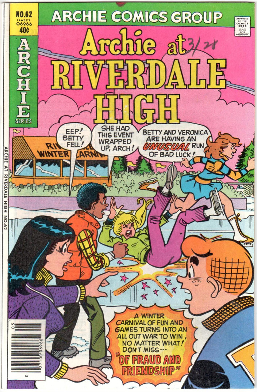 Archie at Riverdale High (1972 Series) #62 VF+ 8.5