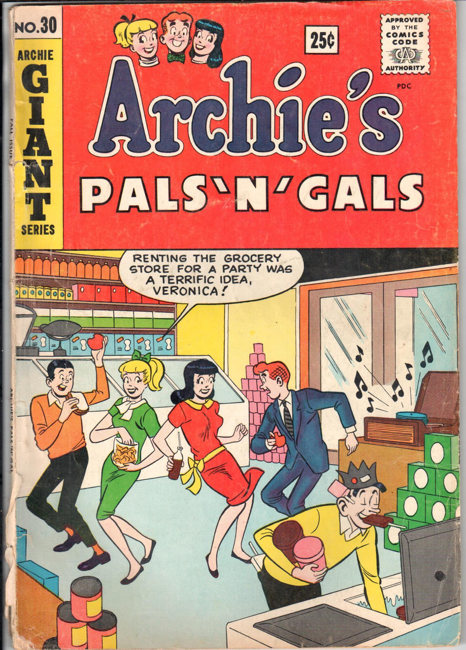 Archie's Pals 'N' Gals (1955 Series) #30 GD+ 2.5