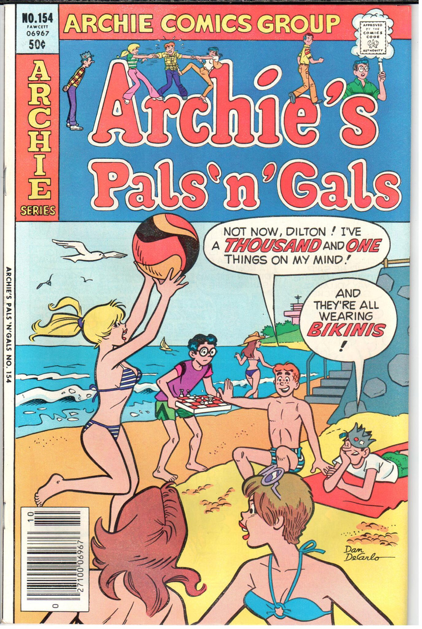 Archie's Pals 'N' Gals (1955 Series) #154 NM- 9.2