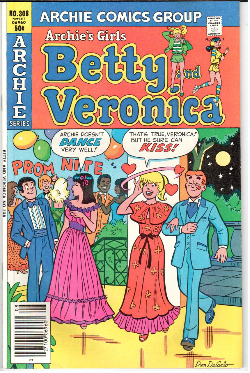 Betty and Veronica (1951 Series) #308 VF- 7.5