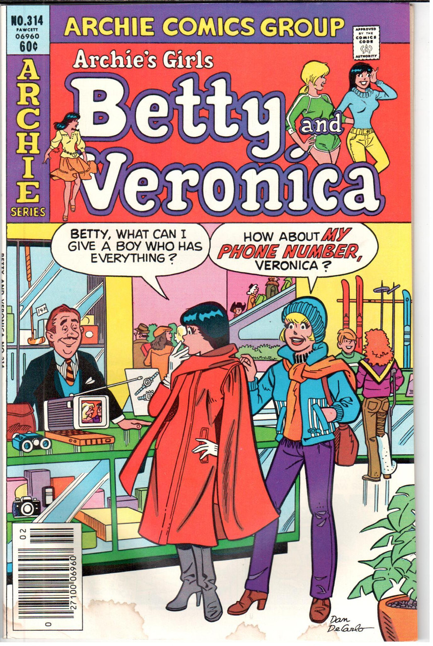 Betty and Veronica (1951 Series) #314 VG- 3.5