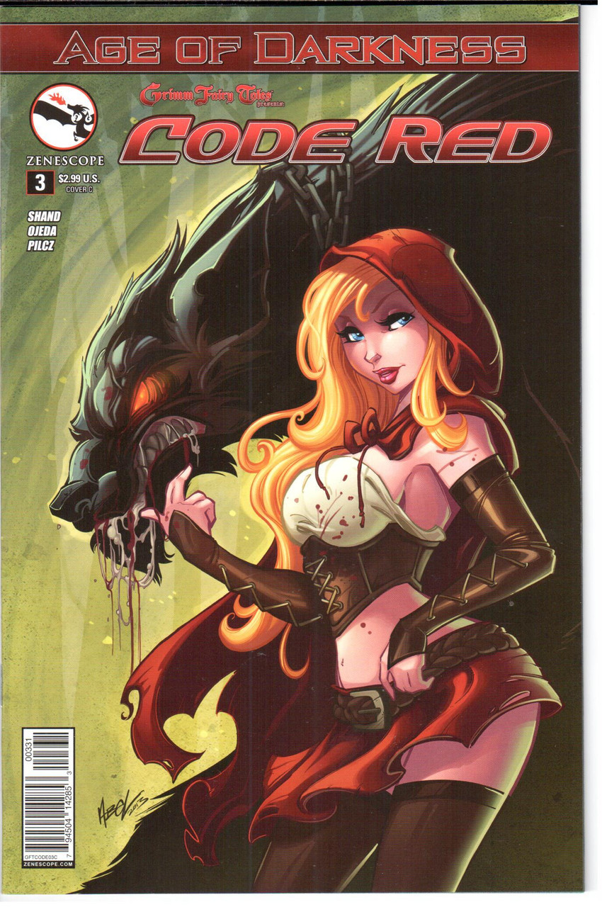 Grimm Fairy Tales Code Red #3C NM- 9.2