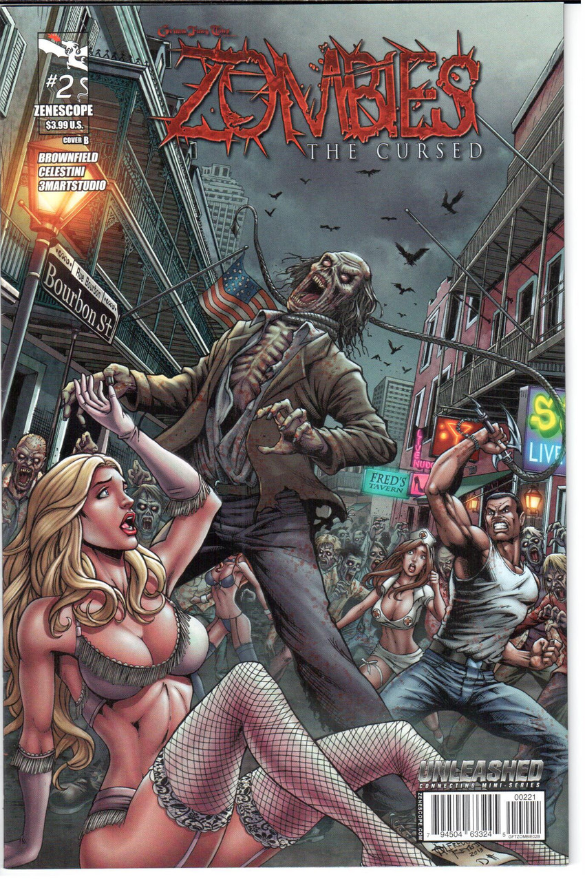Grimm Fairy Tales Zombies The Cursed #2B NM- 9.2
