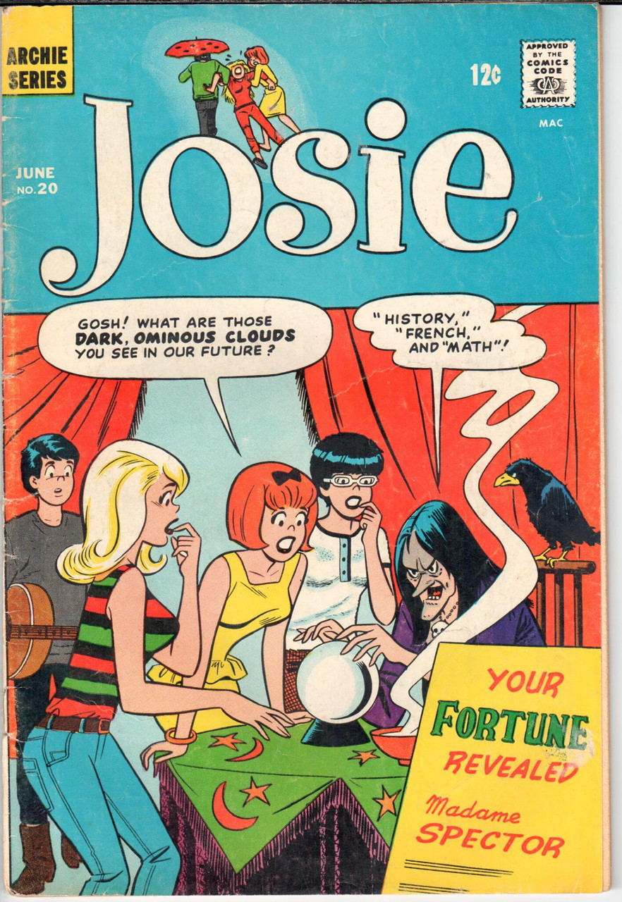 Josie and the Pussycats (1963 Series) #20  VG+ 4.5