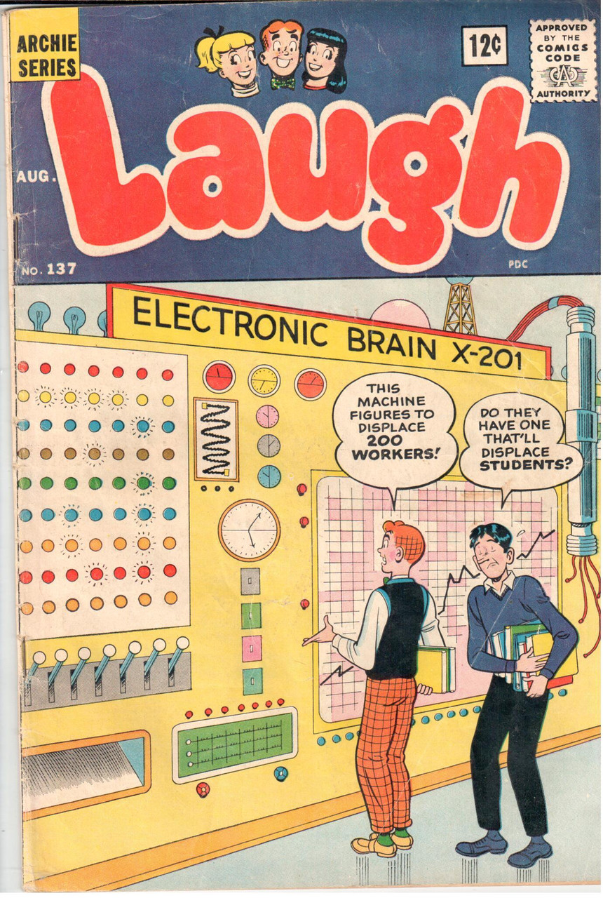 Jughead's Jokes (1967 Series) #137 VG+ 4.5