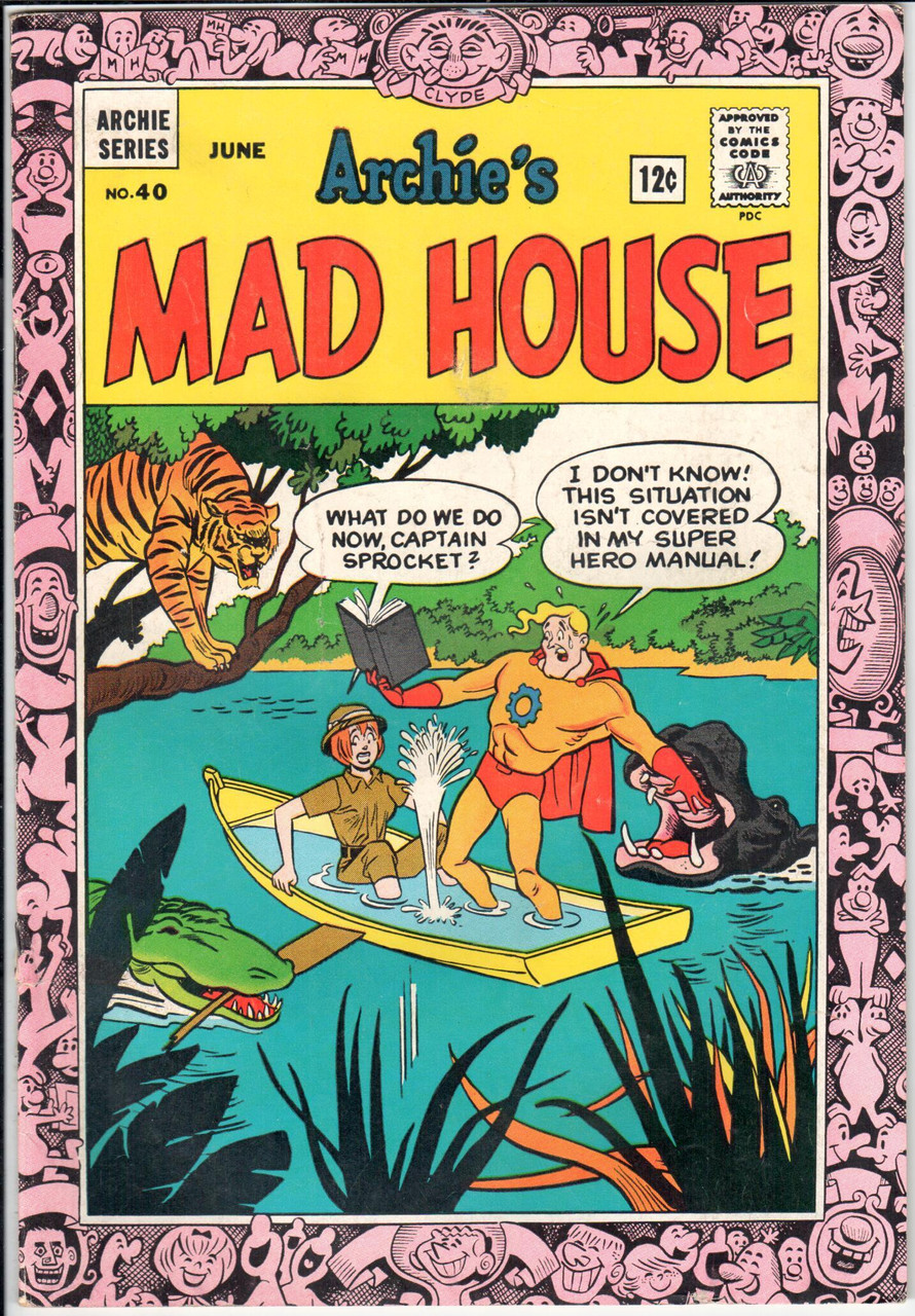 Archie's Madhouse (1959 Series0) #40 FN- 5.5