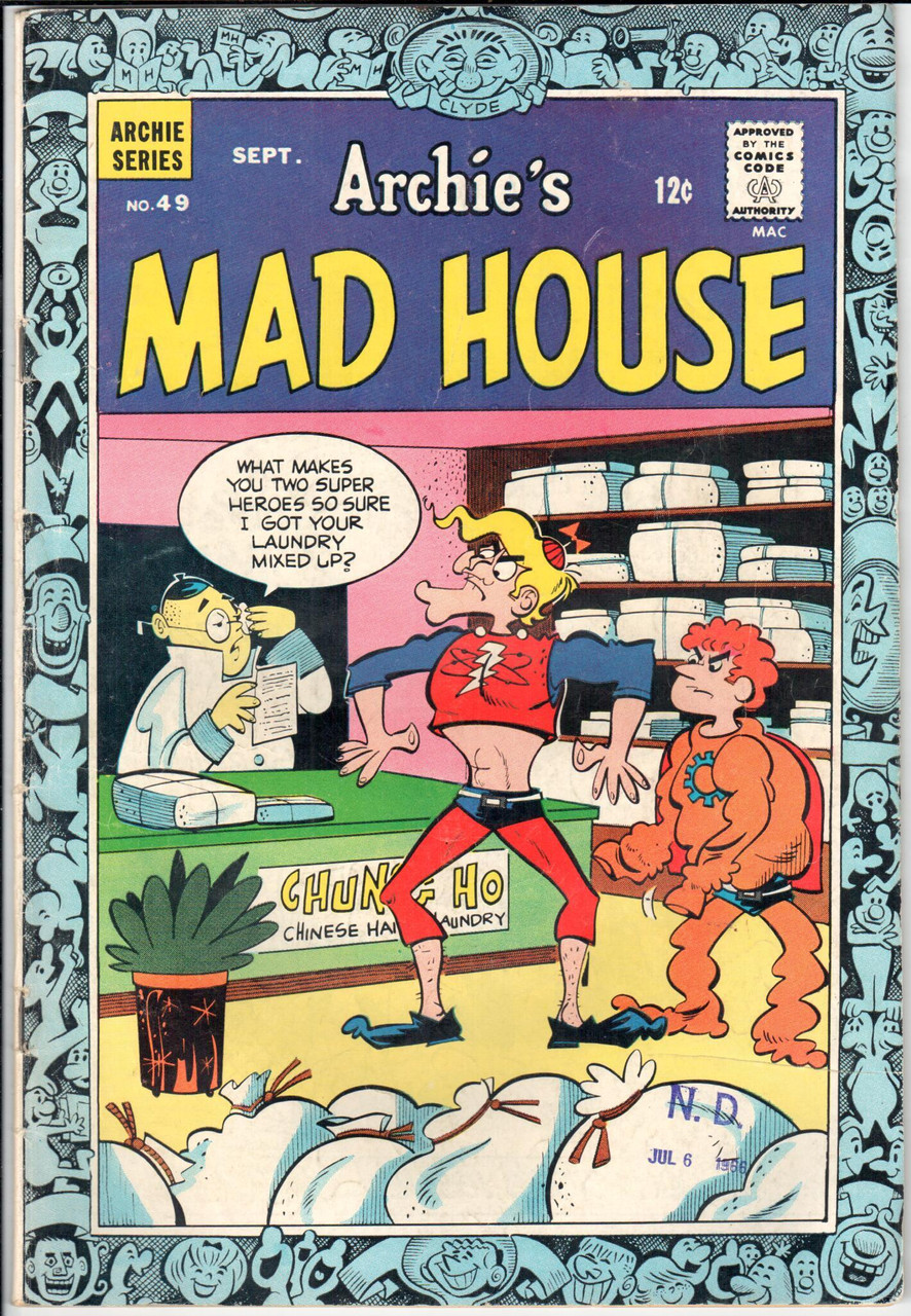 Archie's Madhouse (1959 Series0) #49 FN- 5.5