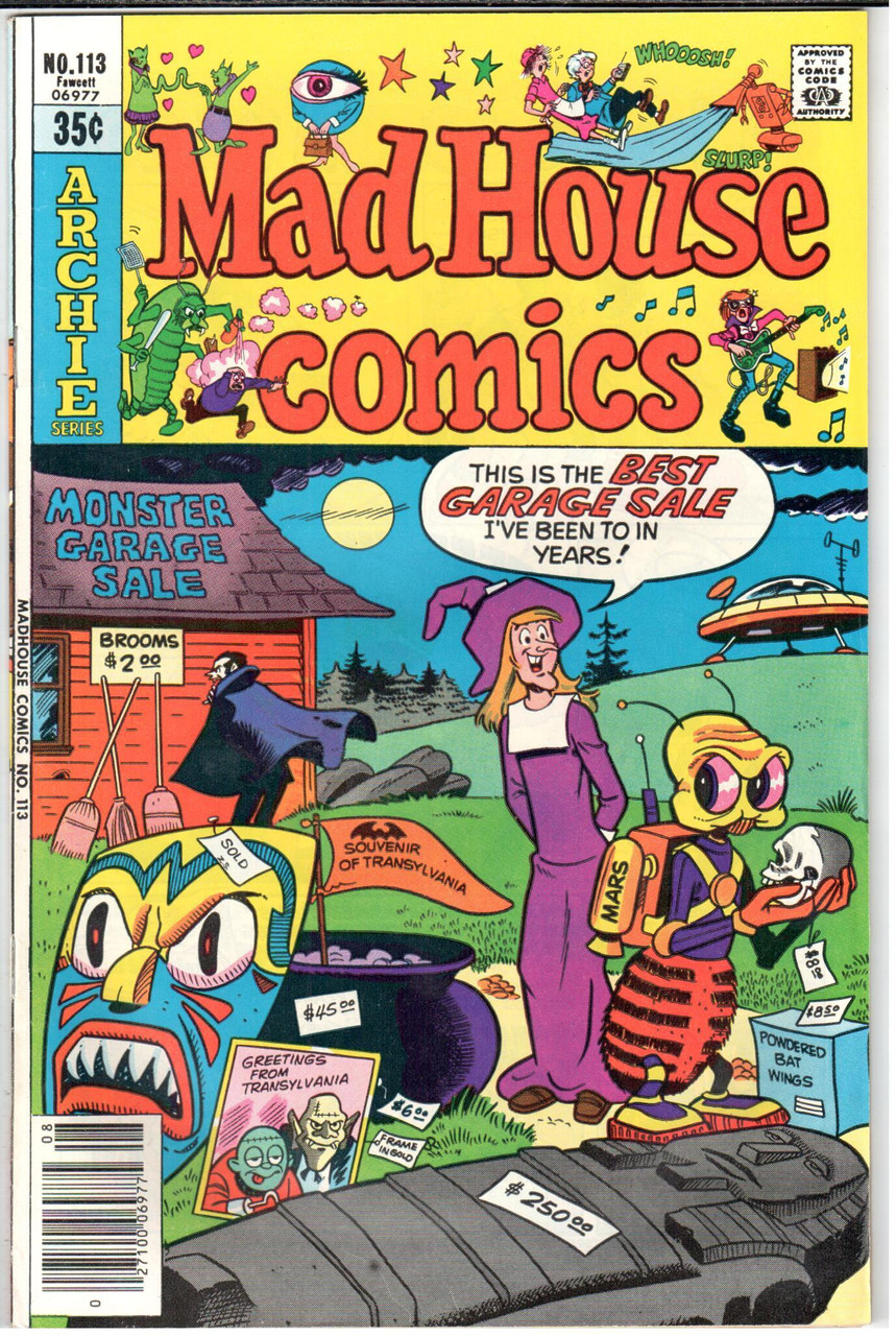 Archie's Madhouse (1959 Series0) #113 VF- 7.5