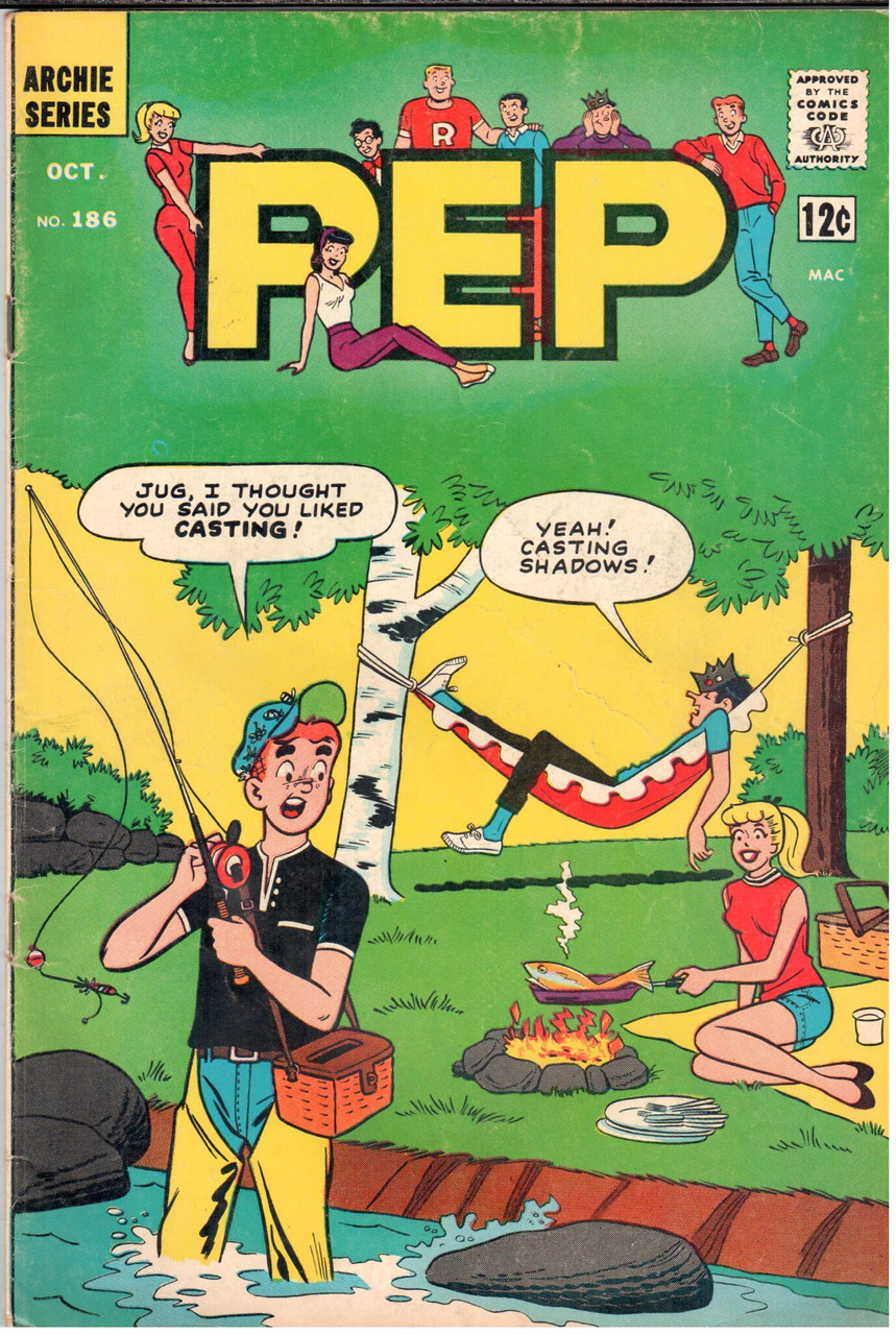 PEP (1940 Series) #186 FN- 5.5
