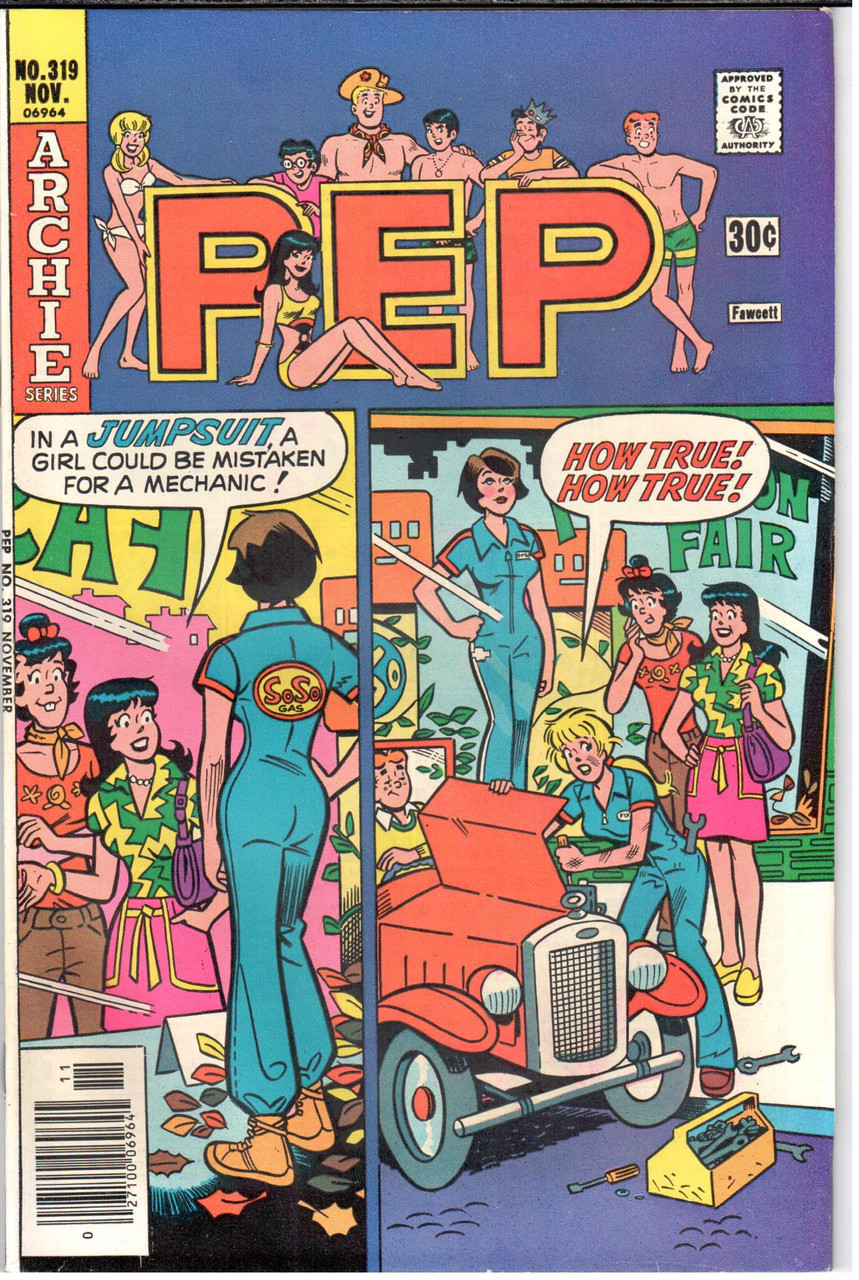 PEP (1940 Series) #319 FN/VF 7.0