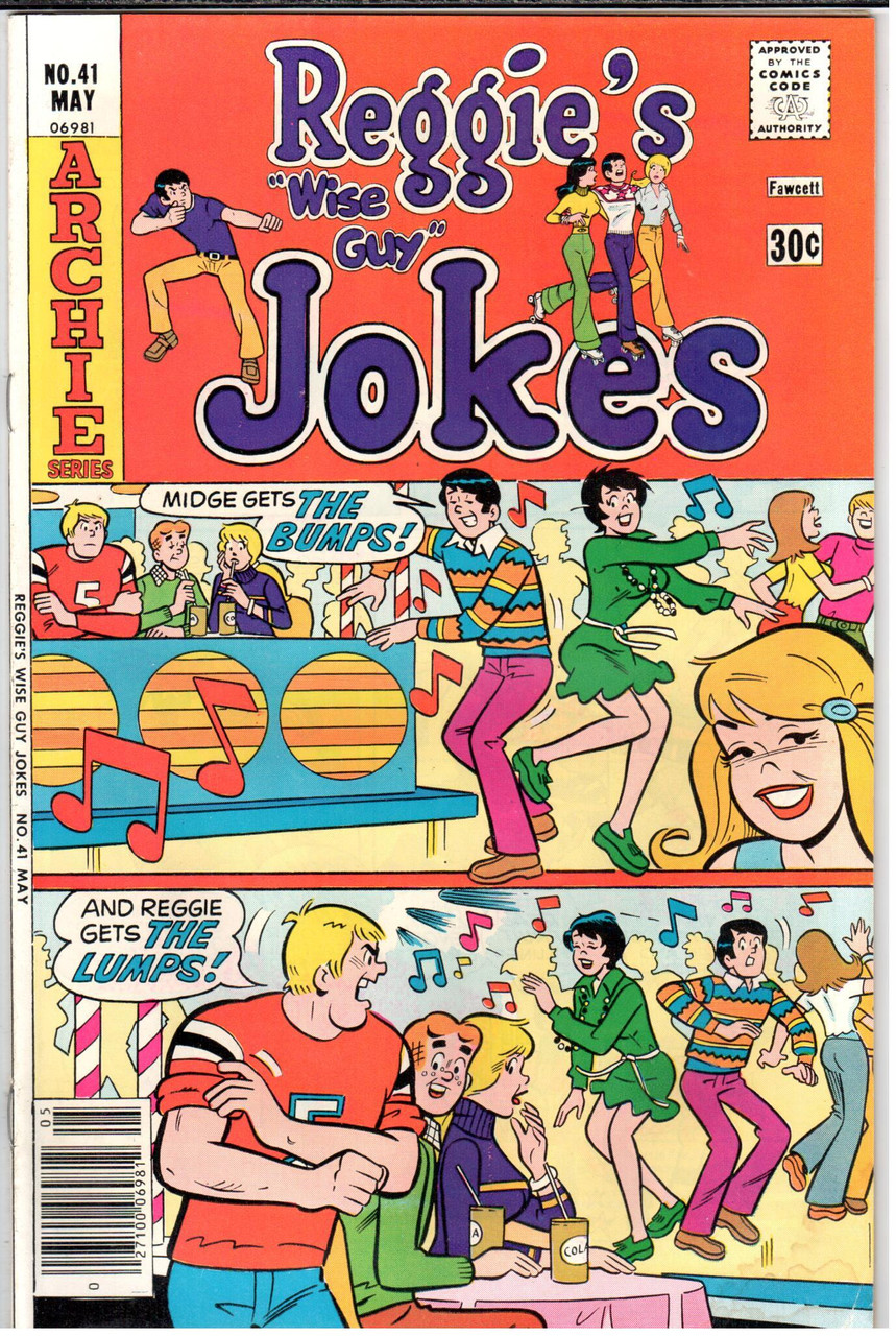 Reggie's Wise Guy Jokes (1968 Series) #41 FN+ 6.5